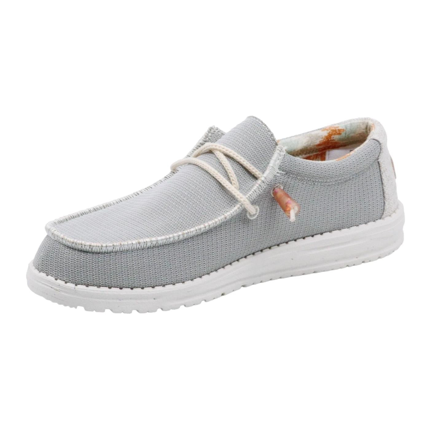 Hey Dude Wally Eco Knit sneaker uomo in tessuto 