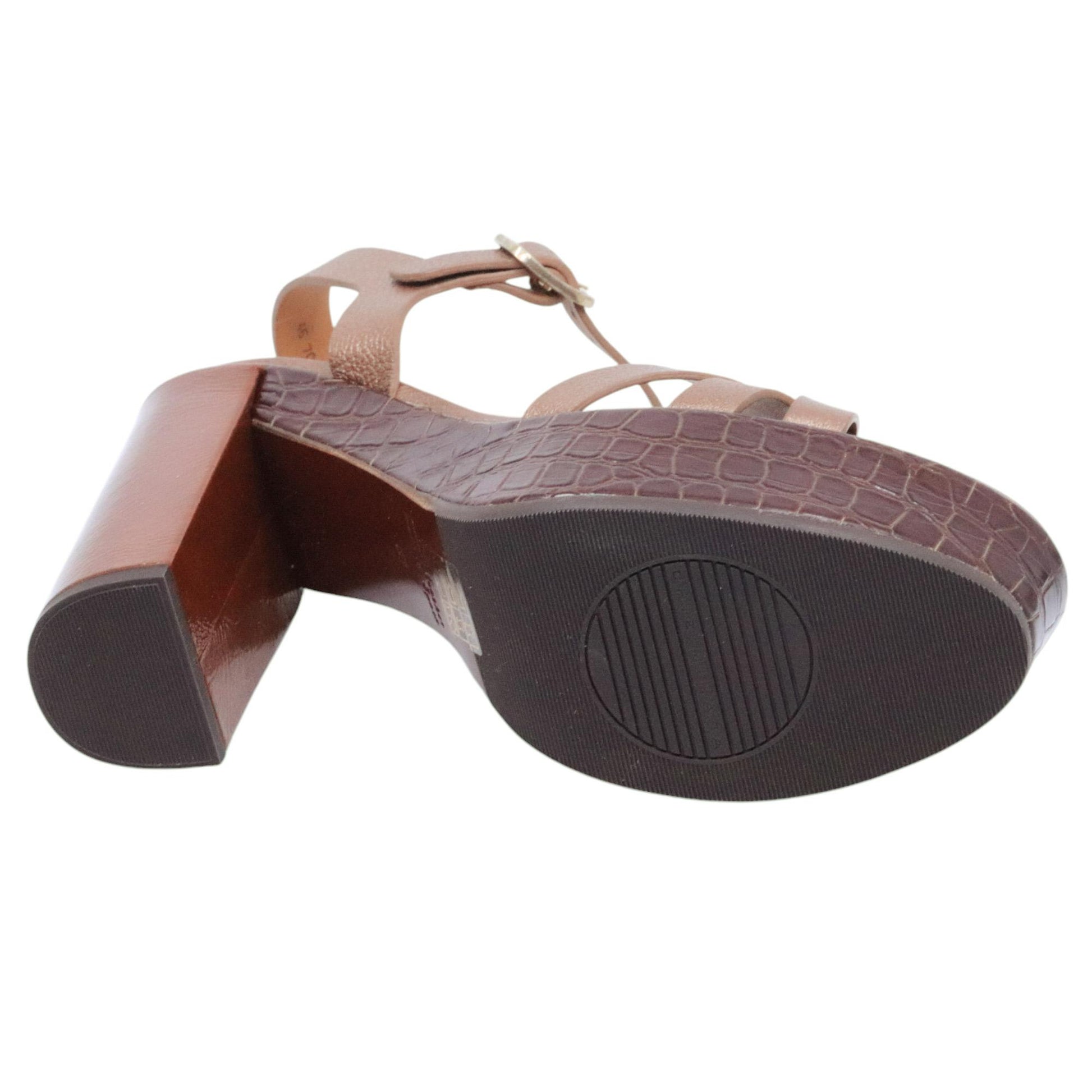 Chie Mihara Jysta sandalo donna in pelle moka 