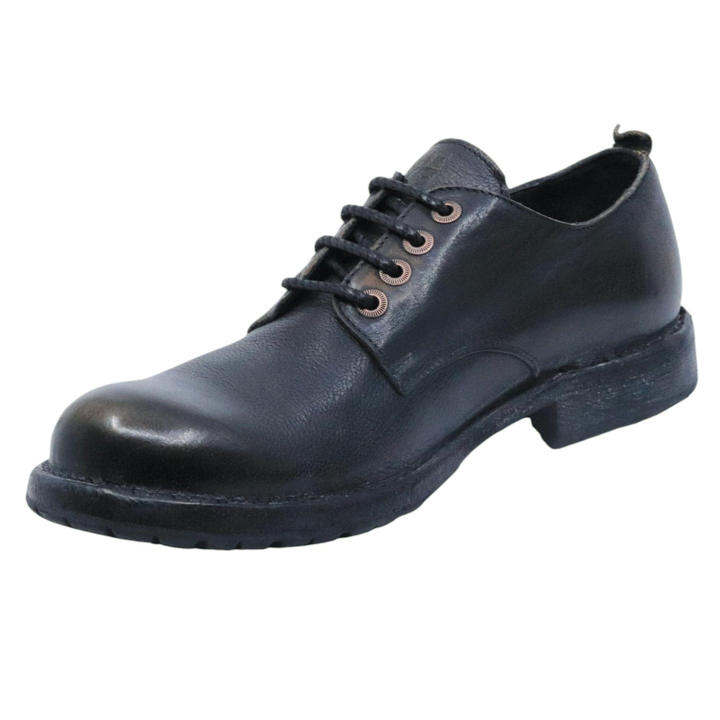 Scarpa uomo Moma 54405 in pelle nera 