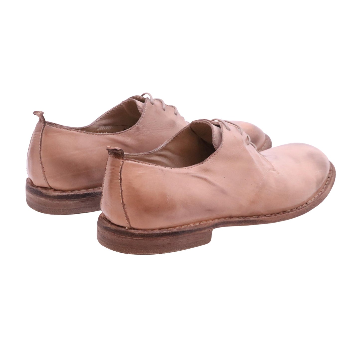 Moma 14501A stringata uomo in pelle Malta dal look vissuto Made in Italy 