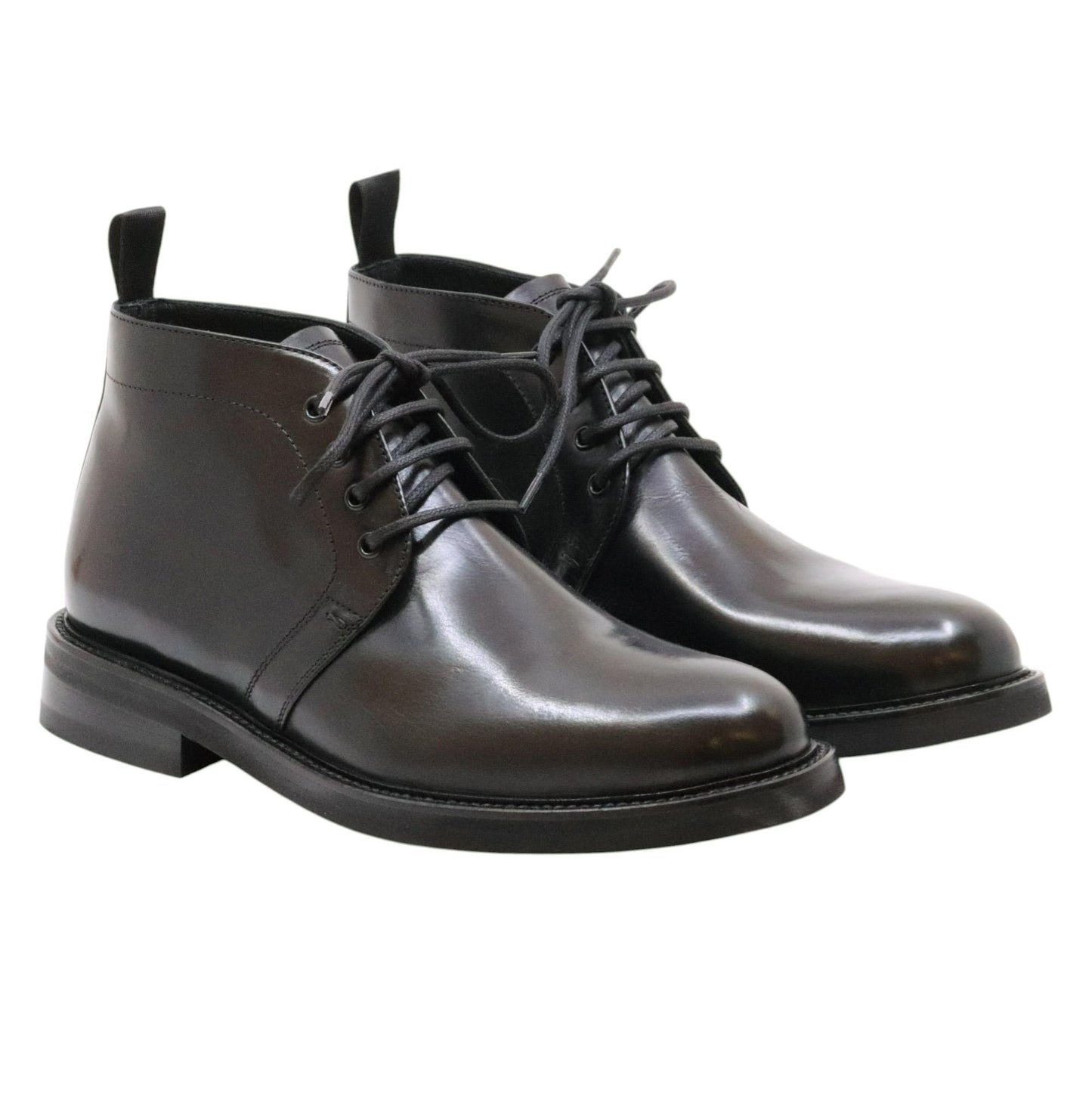 Ducanero 2762 polacchino uomo in pelle nera 2762MURANONERO DUCANERO