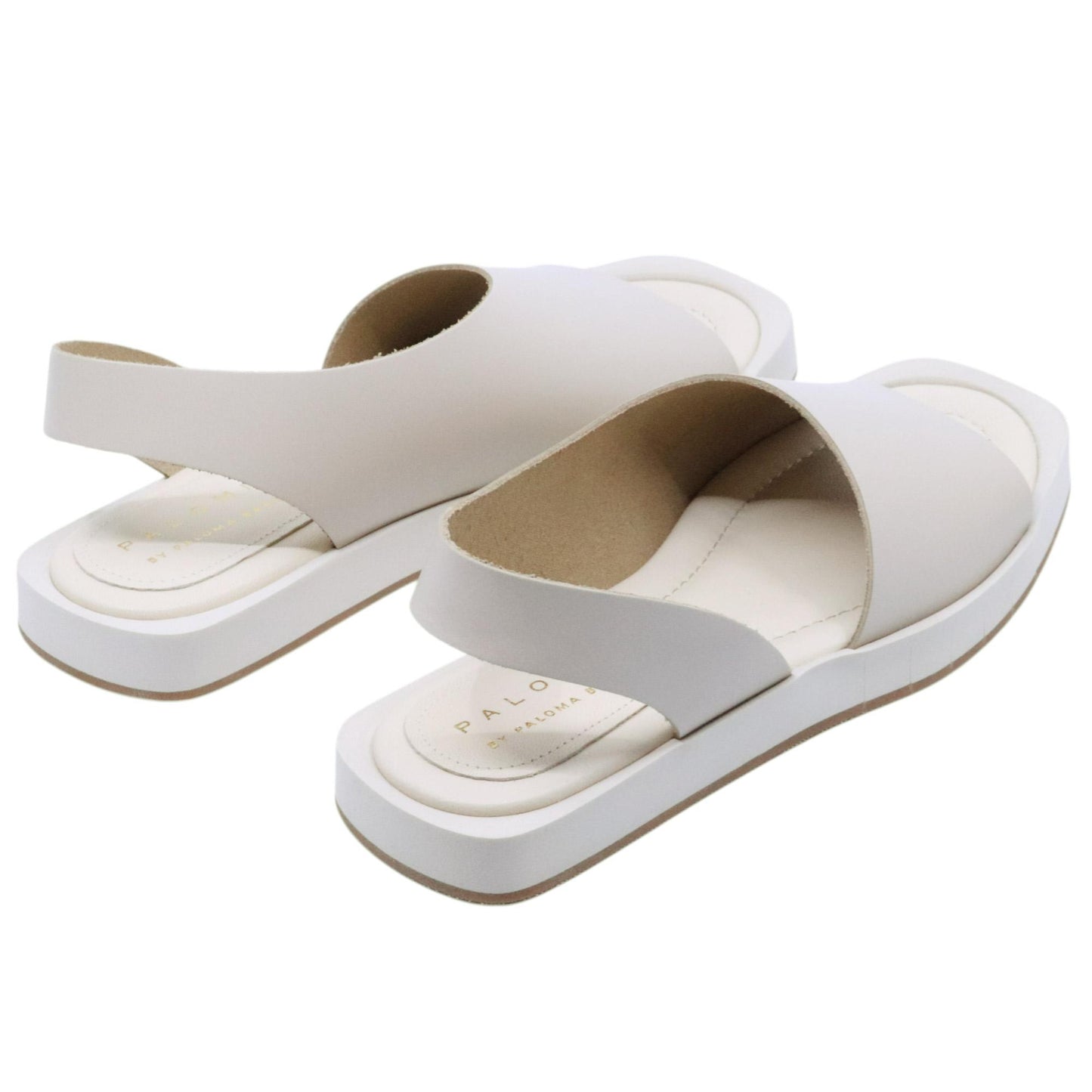 Sandalo Palomitas by Paloma Barceló 27 4903 in pelle avorio 