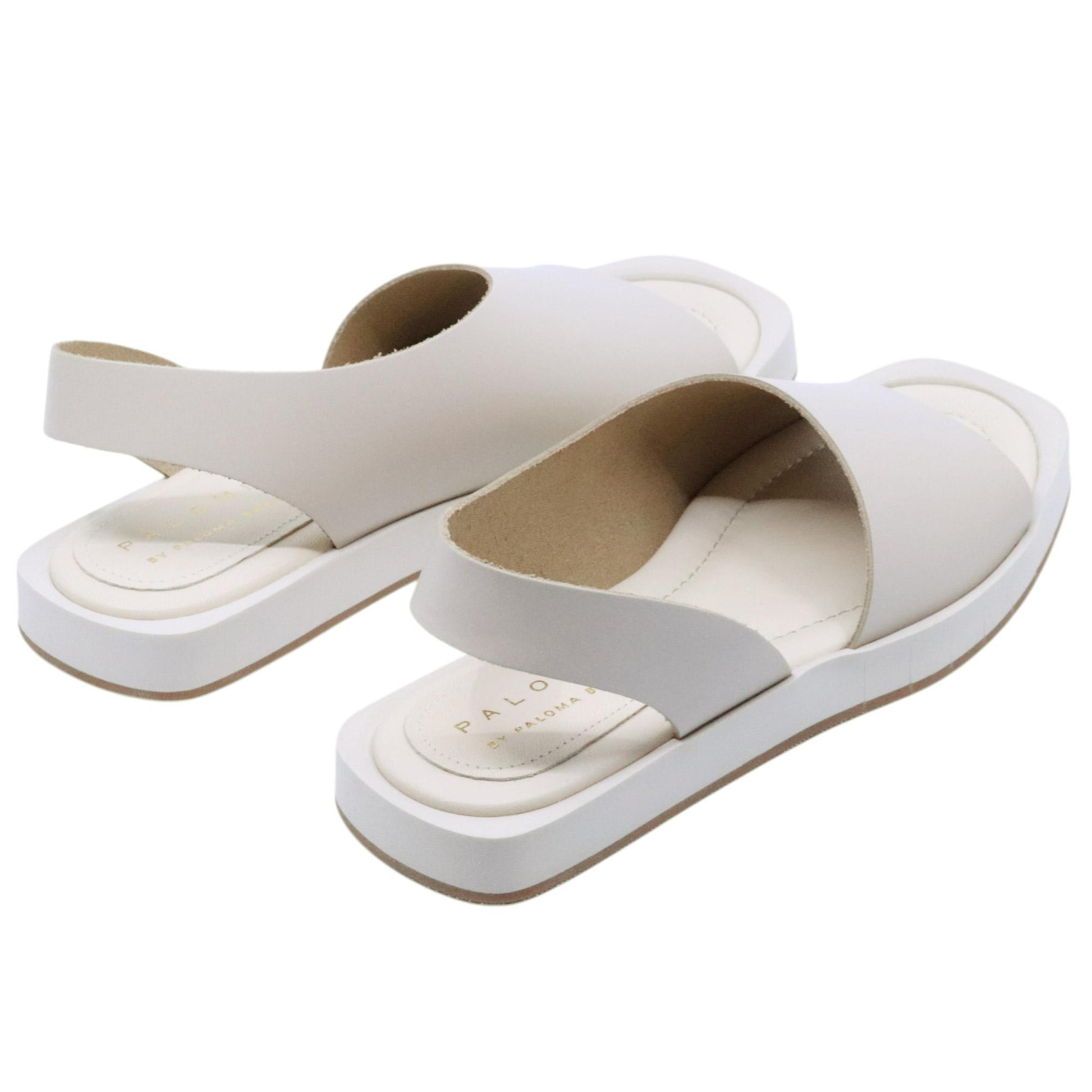 Sandalo Palomitas by Paloma Barceló 27 4903 in pelle avorio 