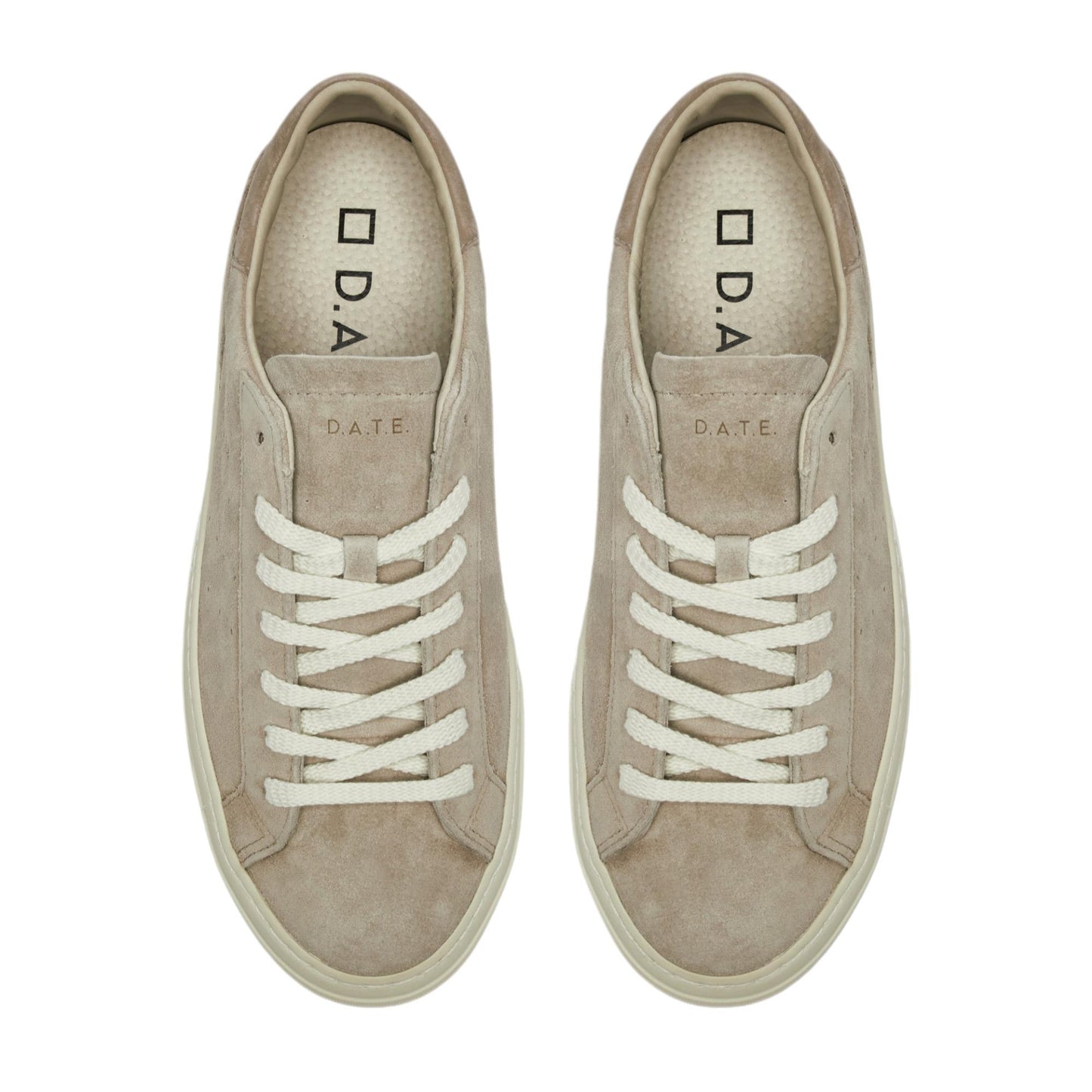 DATE Sonica Suede Tupe SO SD TA sneaker uomo in camoscio taupe 