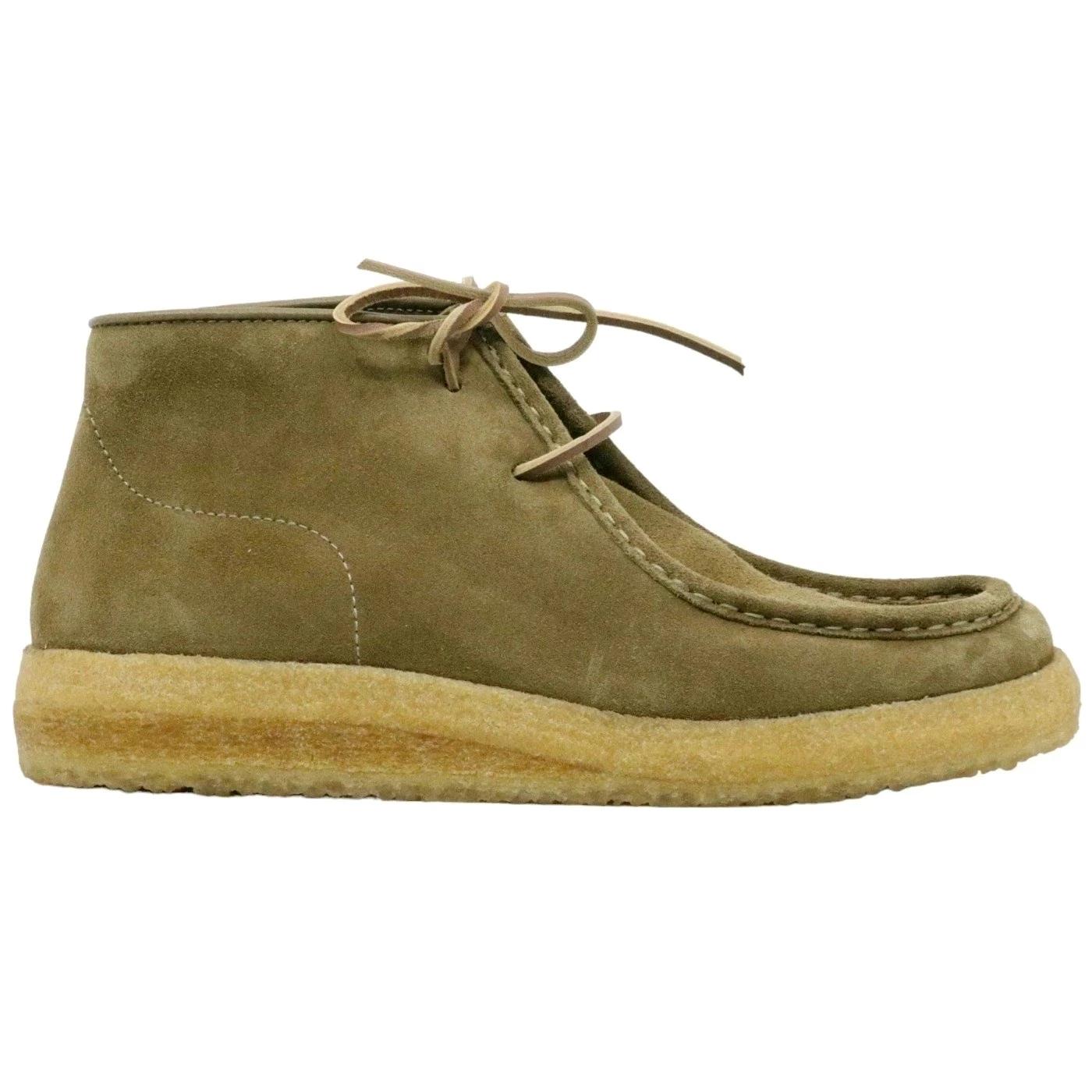Astorflex Rampiflex 362 polacchino uomo in camoscio verde militare 