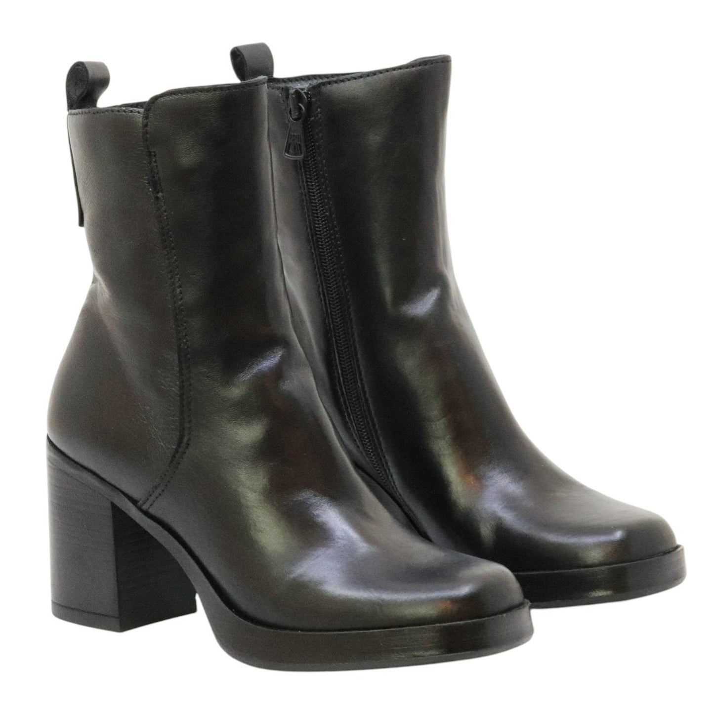 MJUS Maddalena P96212 stivaletto donna in pelle nera 