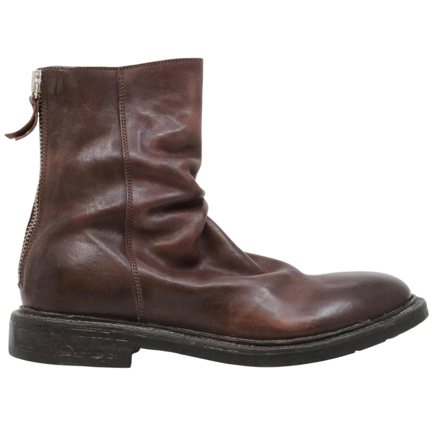 Stivaletto uomo Moma 50304C in pelle marrone 