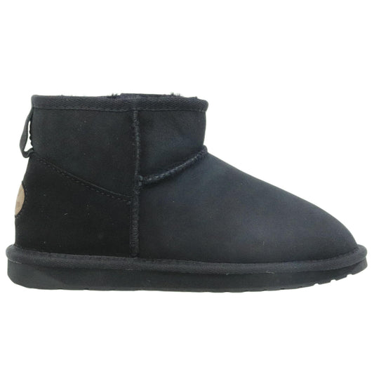 Emu Australia Stinger Micro stivaletti donna in montone nero 