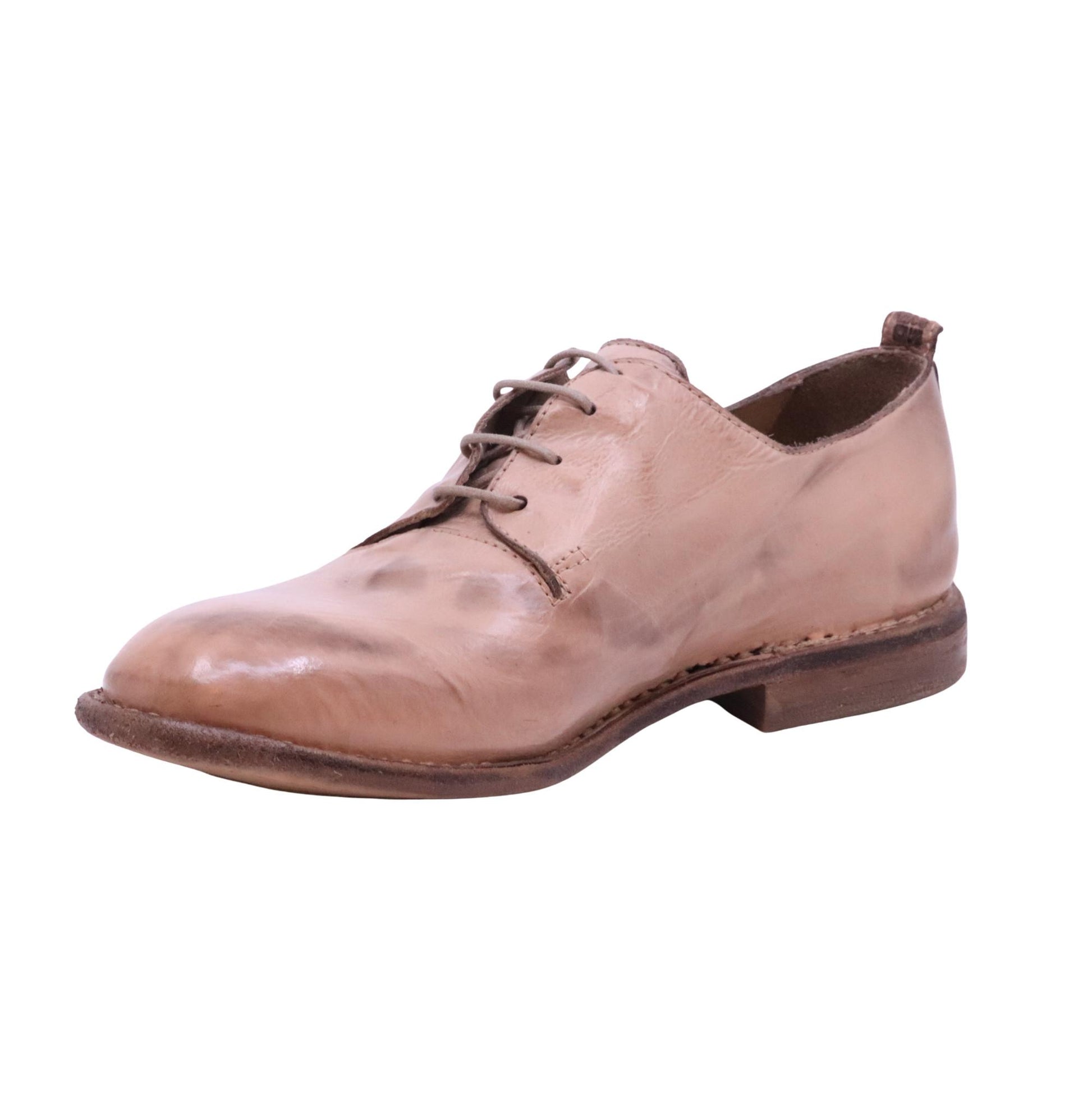 Moma 14501A stringata uomo in pelle Malta dal look vissuto Made in Italy 