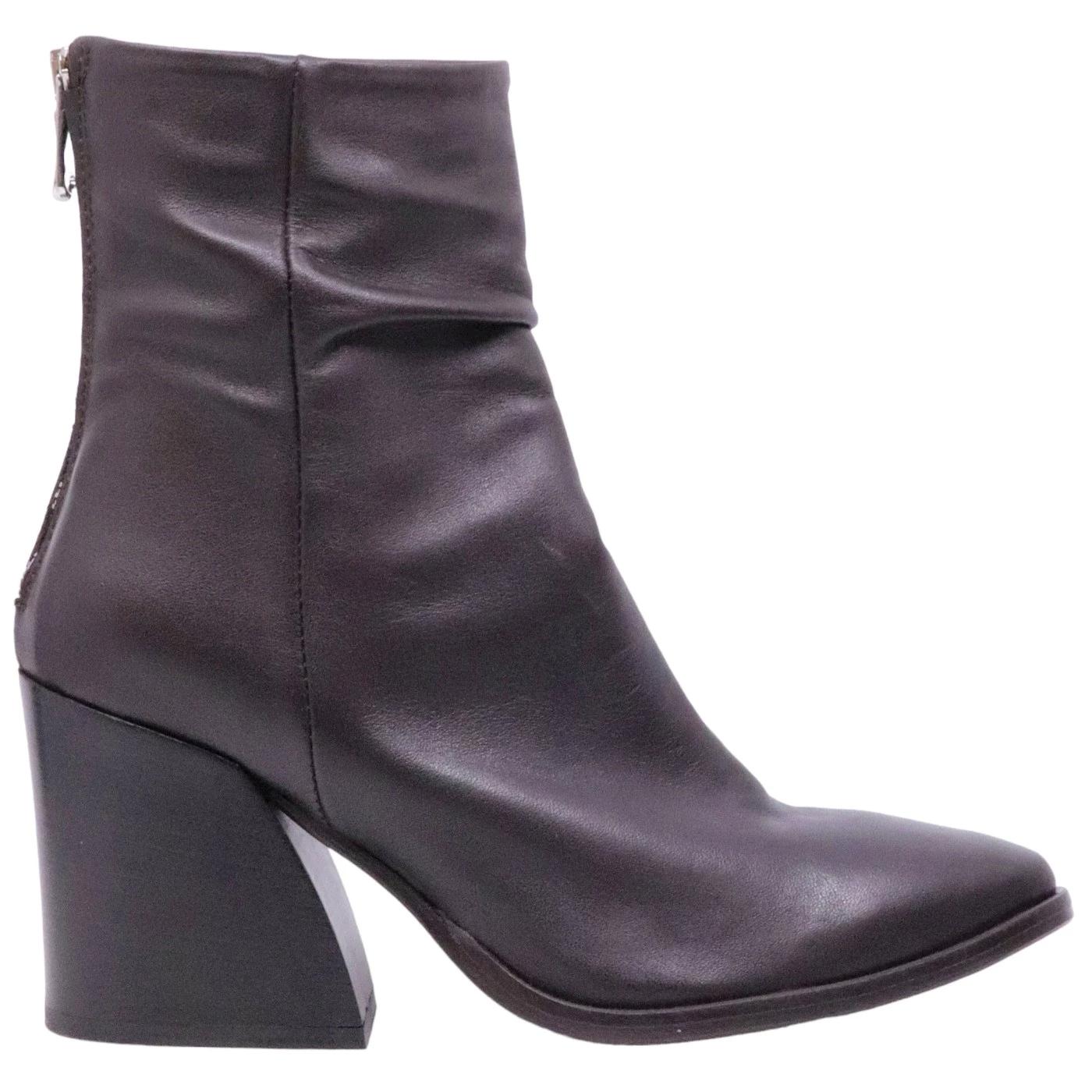 Stivaletto donna Curiositè 1636 in pelle in colore marrone 