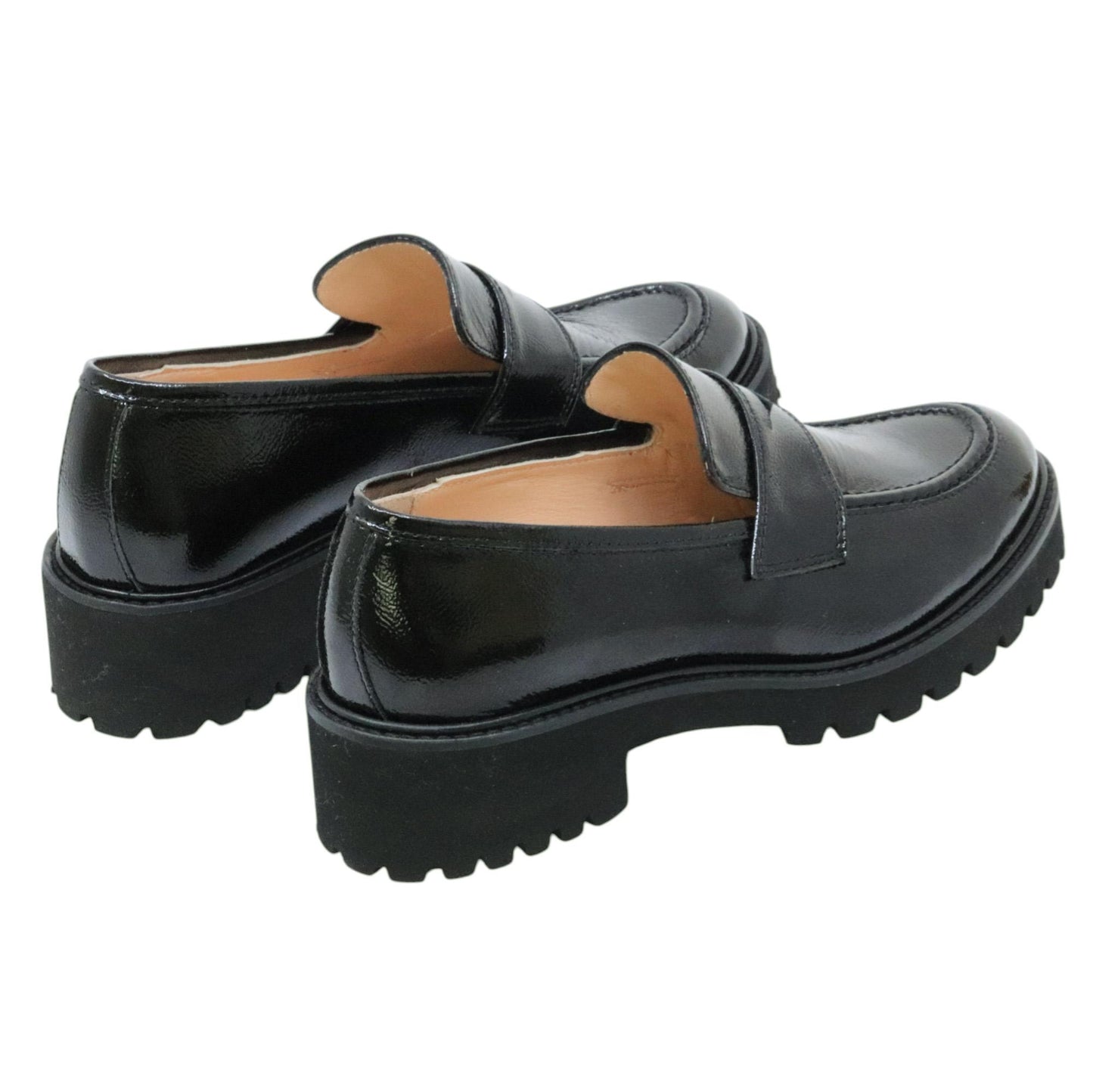 Le Briella Z800 B mocassino donna in pelle naplak nera 