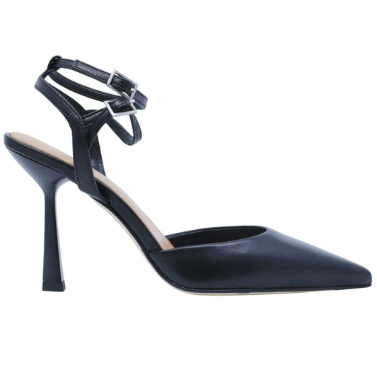Slingback donna Chantal 1967 in pelle nera 