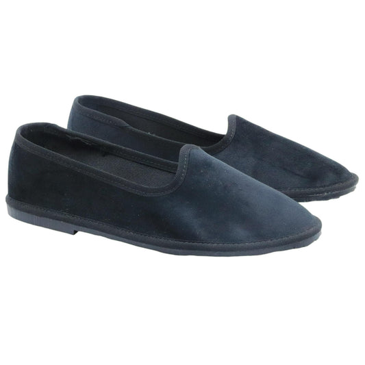 Scarpa Friulana donna Jaffè 125 in velluto nero 