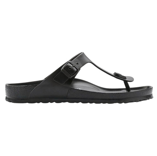 Birkenstock Gizeh EVA infradito donna uomo in EVA nero ultraleggero waterproof regular fit 
