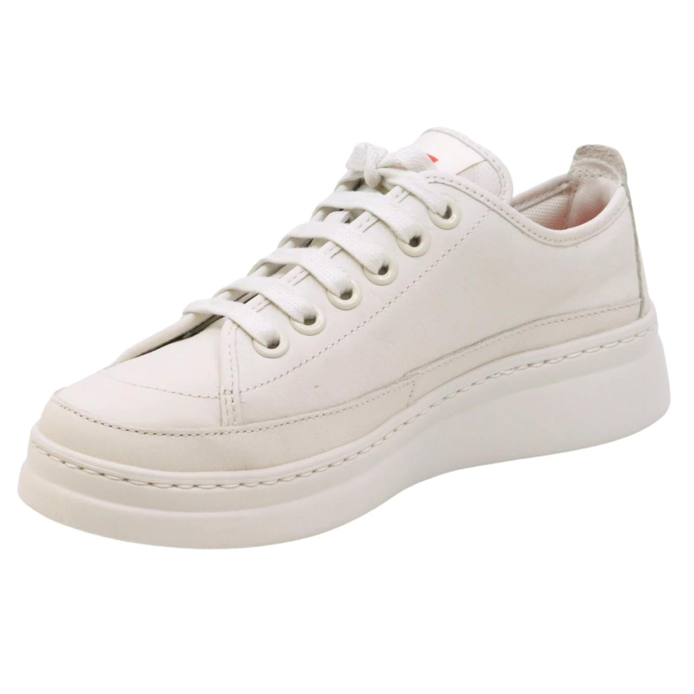 Sneaker donna Camper K201626-010 in pelle bianca 