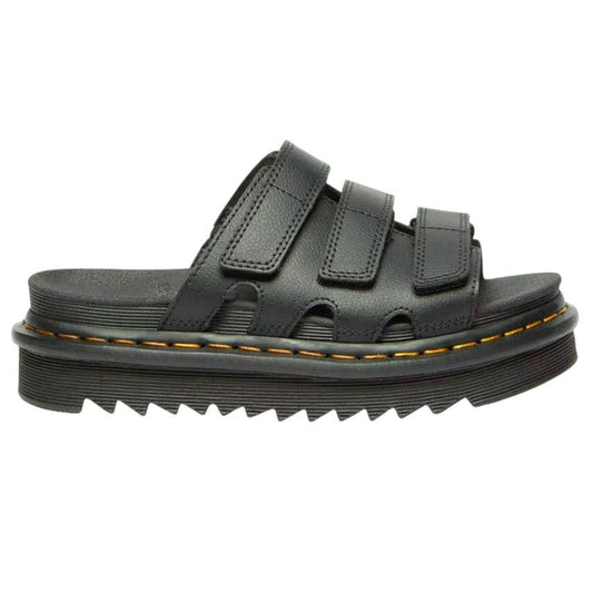 Dr Martens Raine Sandalo da donna in pelle nera 