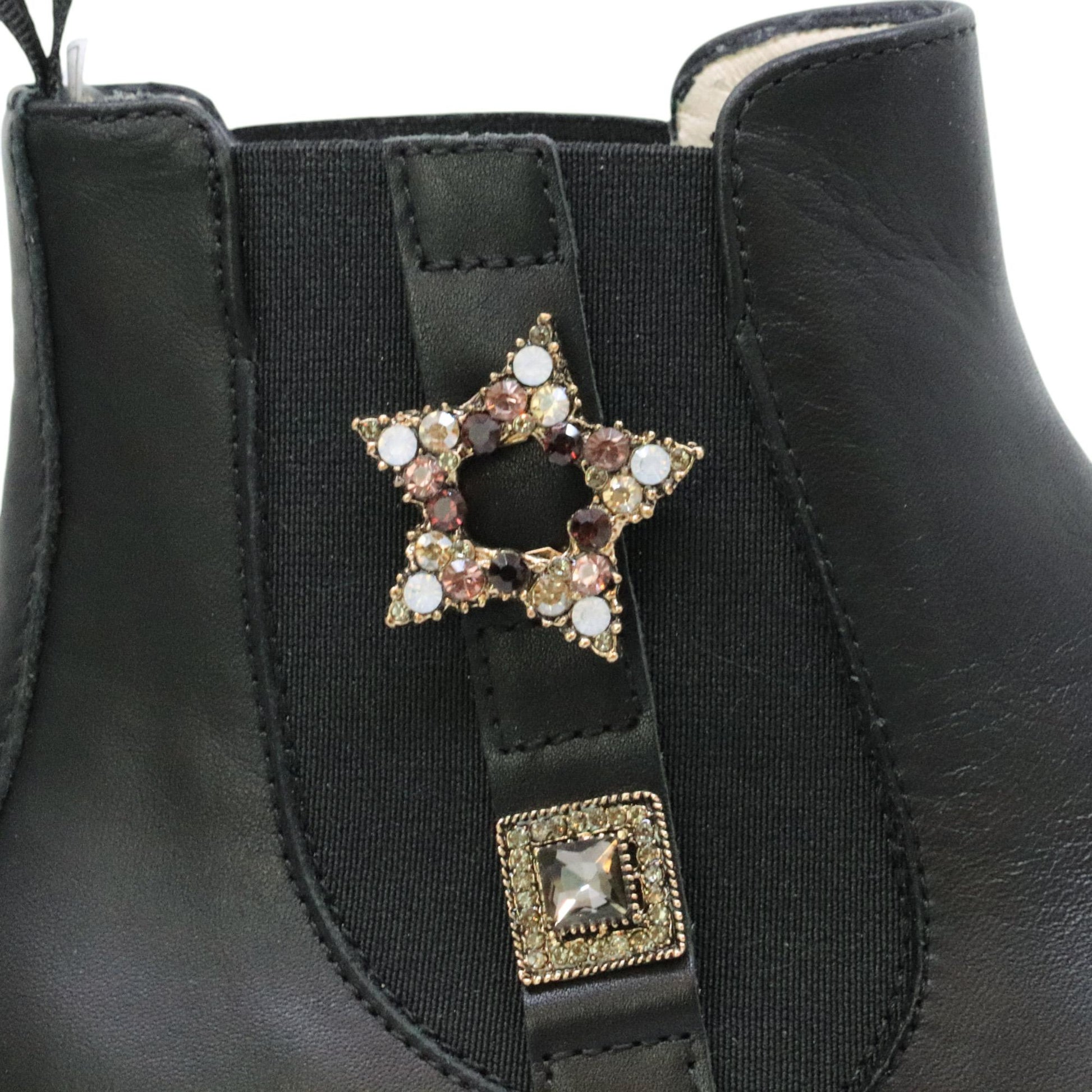 GIO+ PIADA04L Combi Black stivaletto donna in pelle nera con inserti colorati 