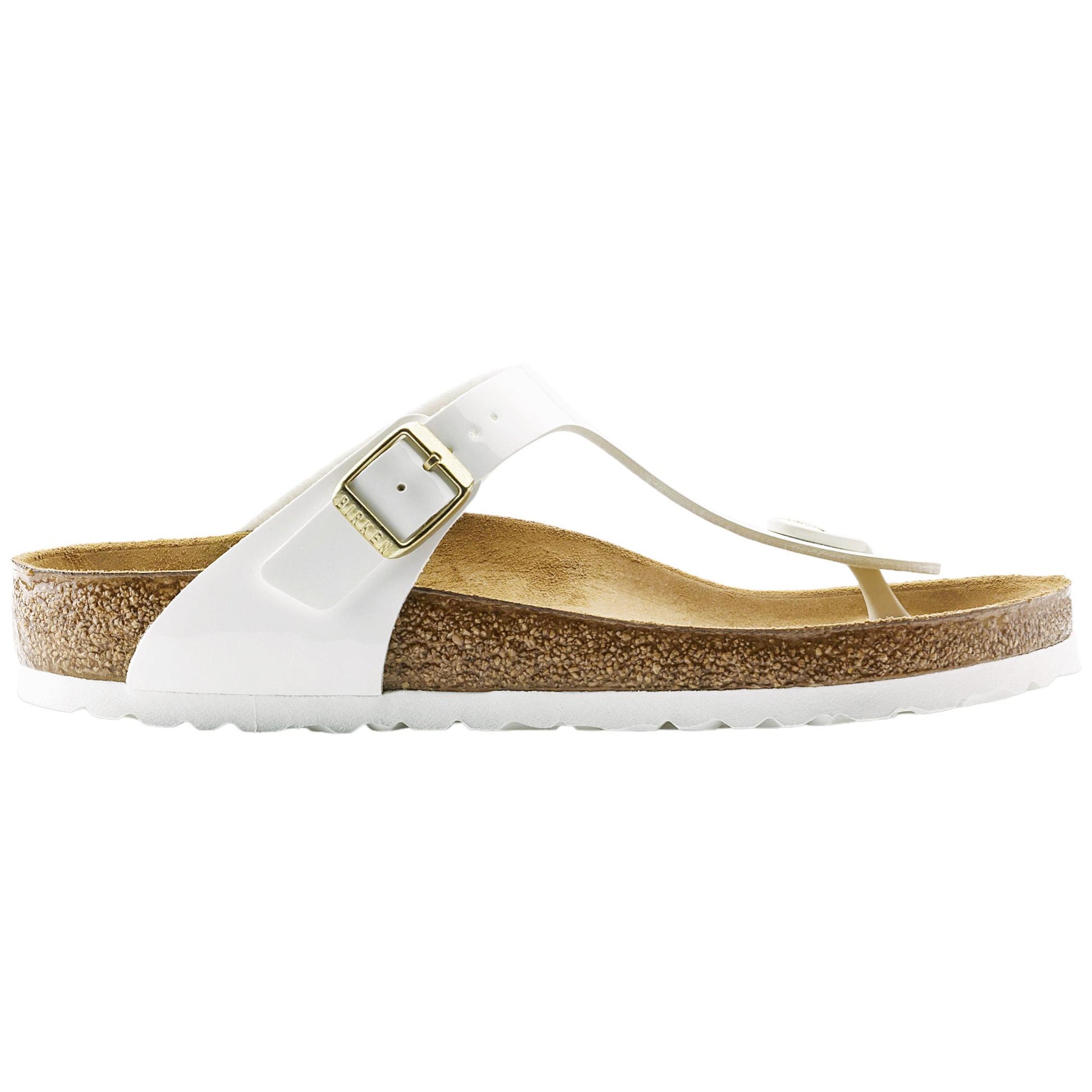 bianco lucido GIZEH-BIRFPATENT-WHITEWHITE BIRKENSTOCK