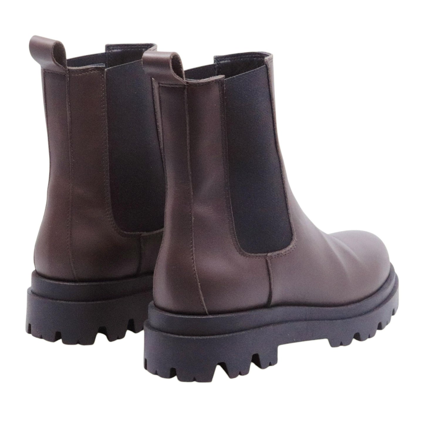 Chelsea Boot Ranyé BKB da donna in pelle marrone 