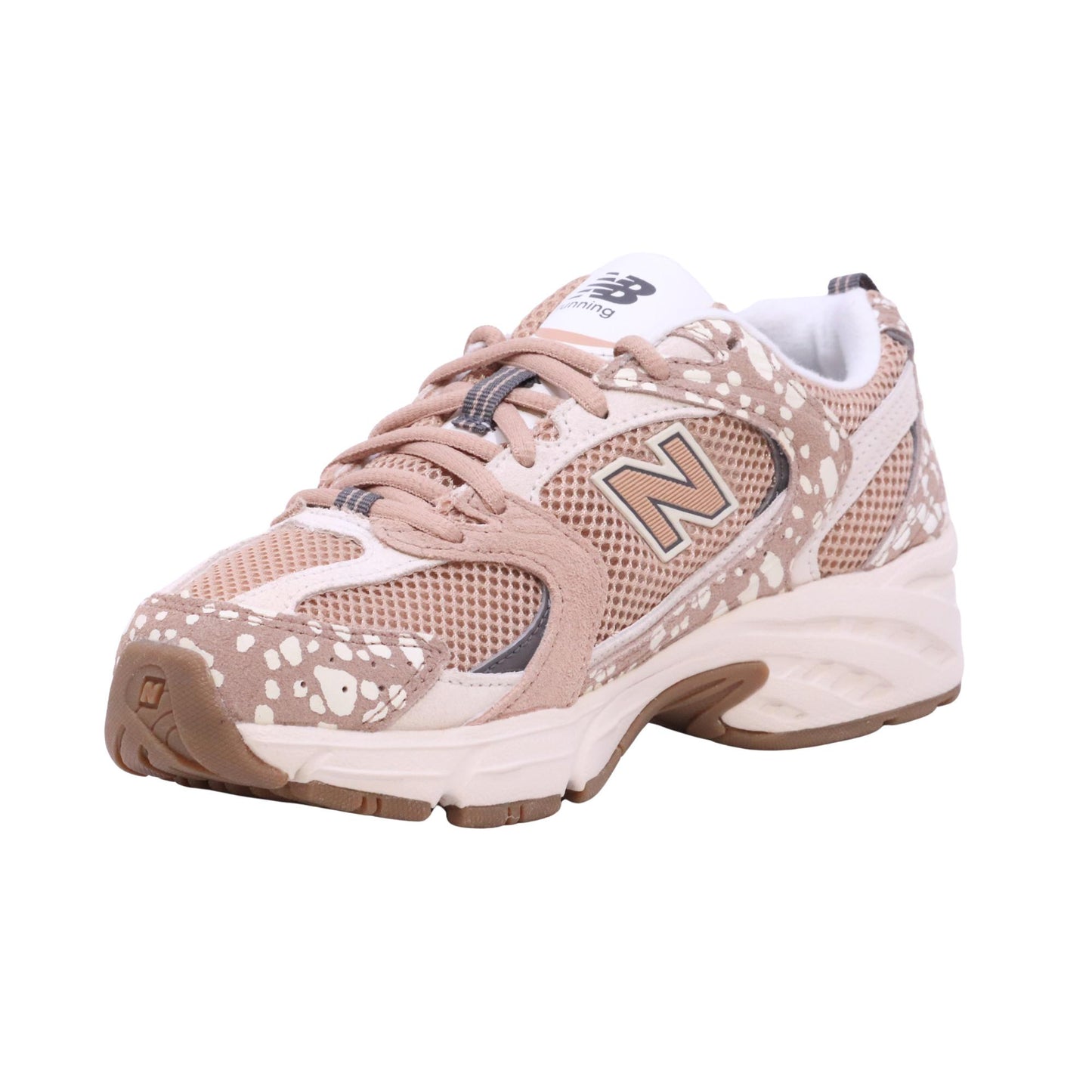 New Balance 530 Flat Taupe sneaker in tessuto taupe e rosa 