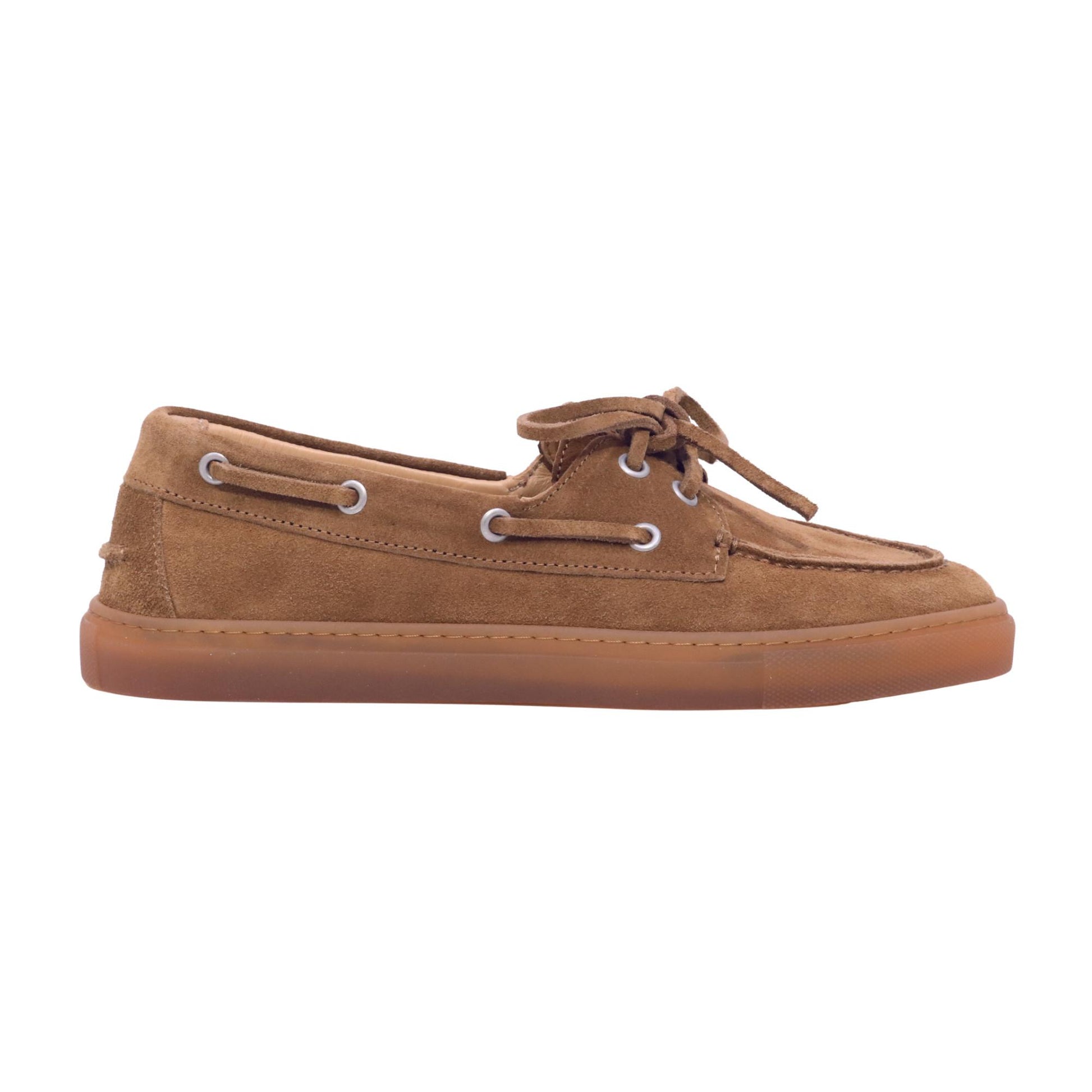Copenhagen CPH160 Suede New Brown scarpa da barca in camoscio 