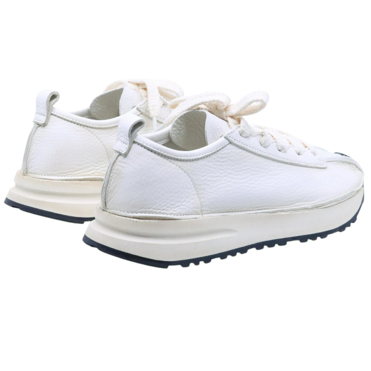 Sneaker uomo Moma 11501A in pelle bianca 