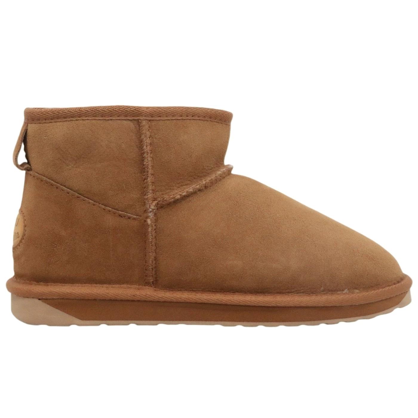 Emu Australia Stinger Micro stivaletti donna in montone marrone castagna STINGERMIC10937-CHENUTCHESTNUT EMU AUSTRALIA