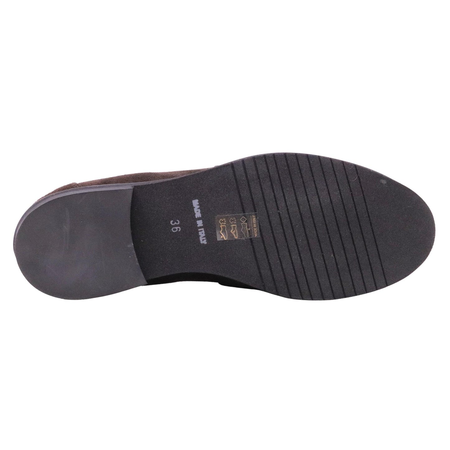 Mocassino donna Ranyé 250 in camoscio marrone 