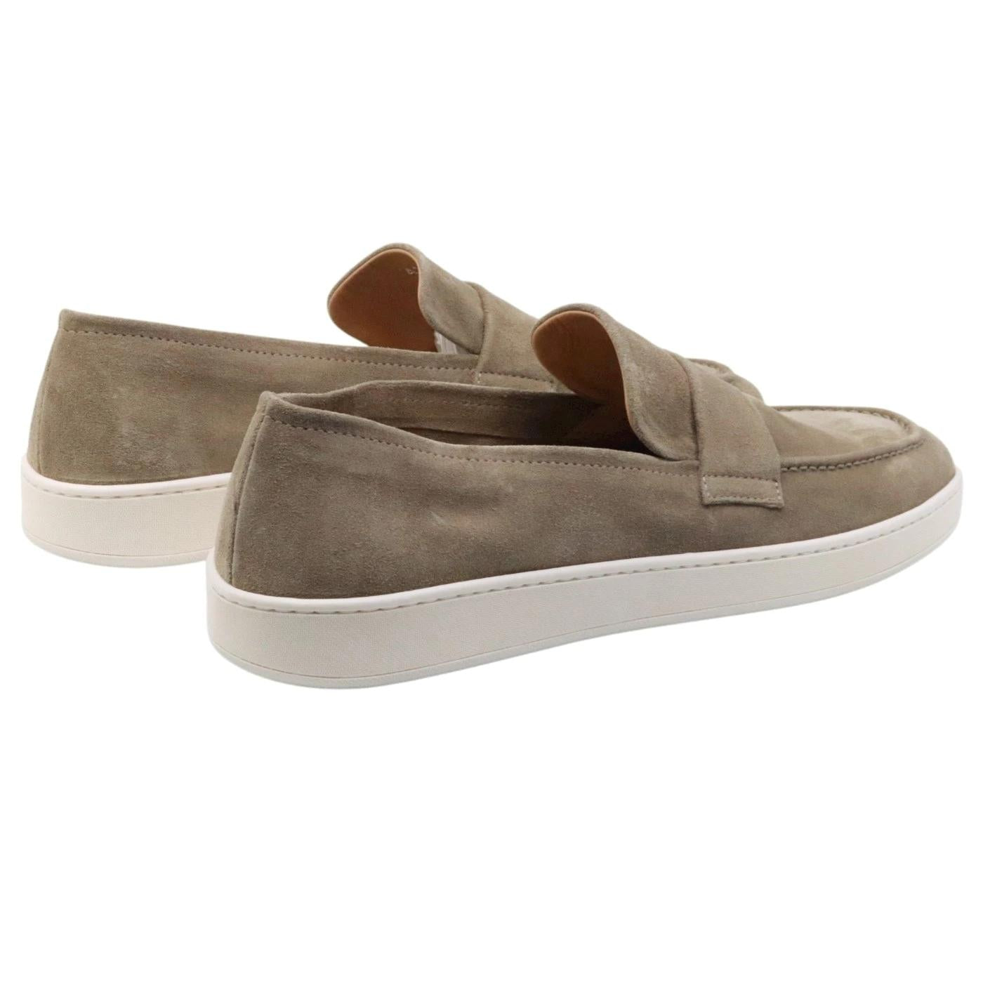 Mocassino uomo Rossano Bisconti 750 in camoscio antilope 