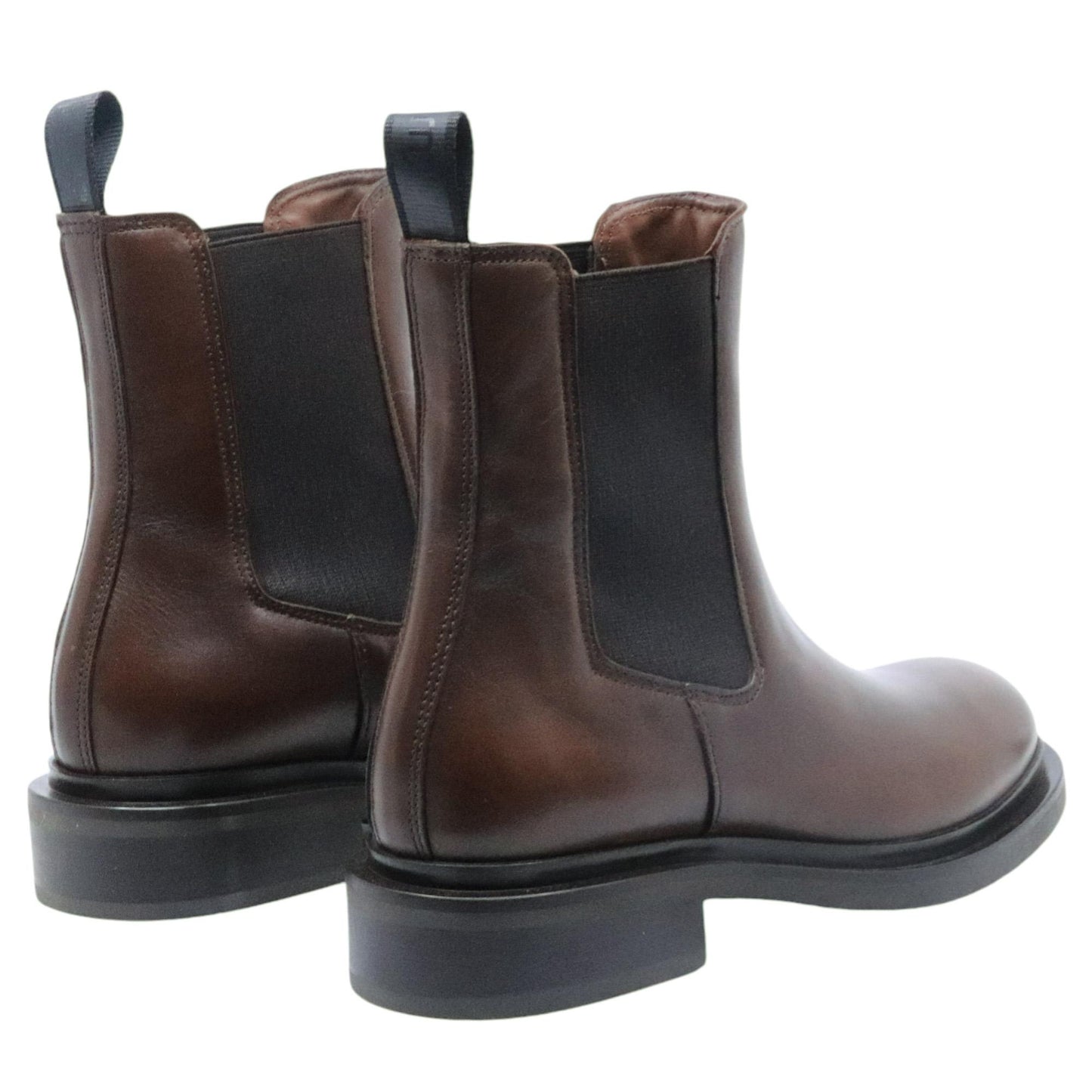 Chelsea Mjus L58201 da donna in pelle marrone 