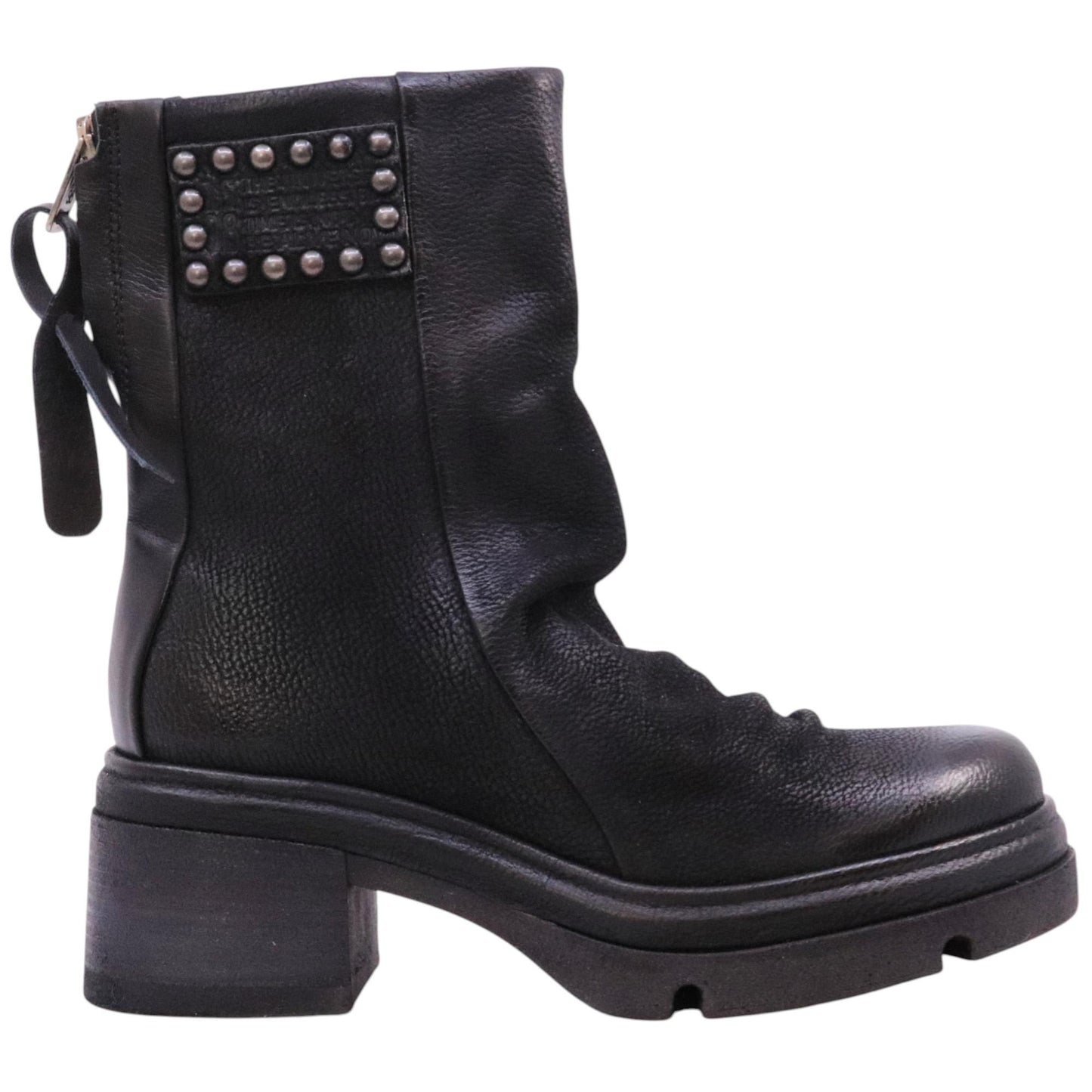 AS98 Eclipse A89227 stivaletto donna in pelle nera 