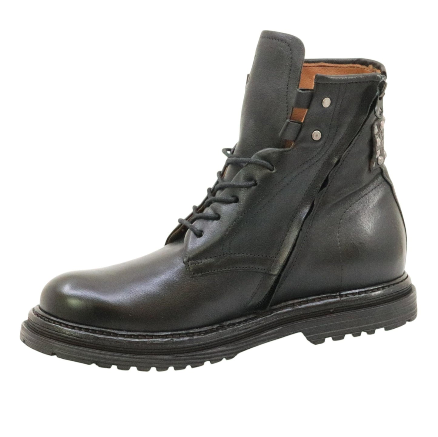 AS98 Static Z31208 anfibio in pelle nera 