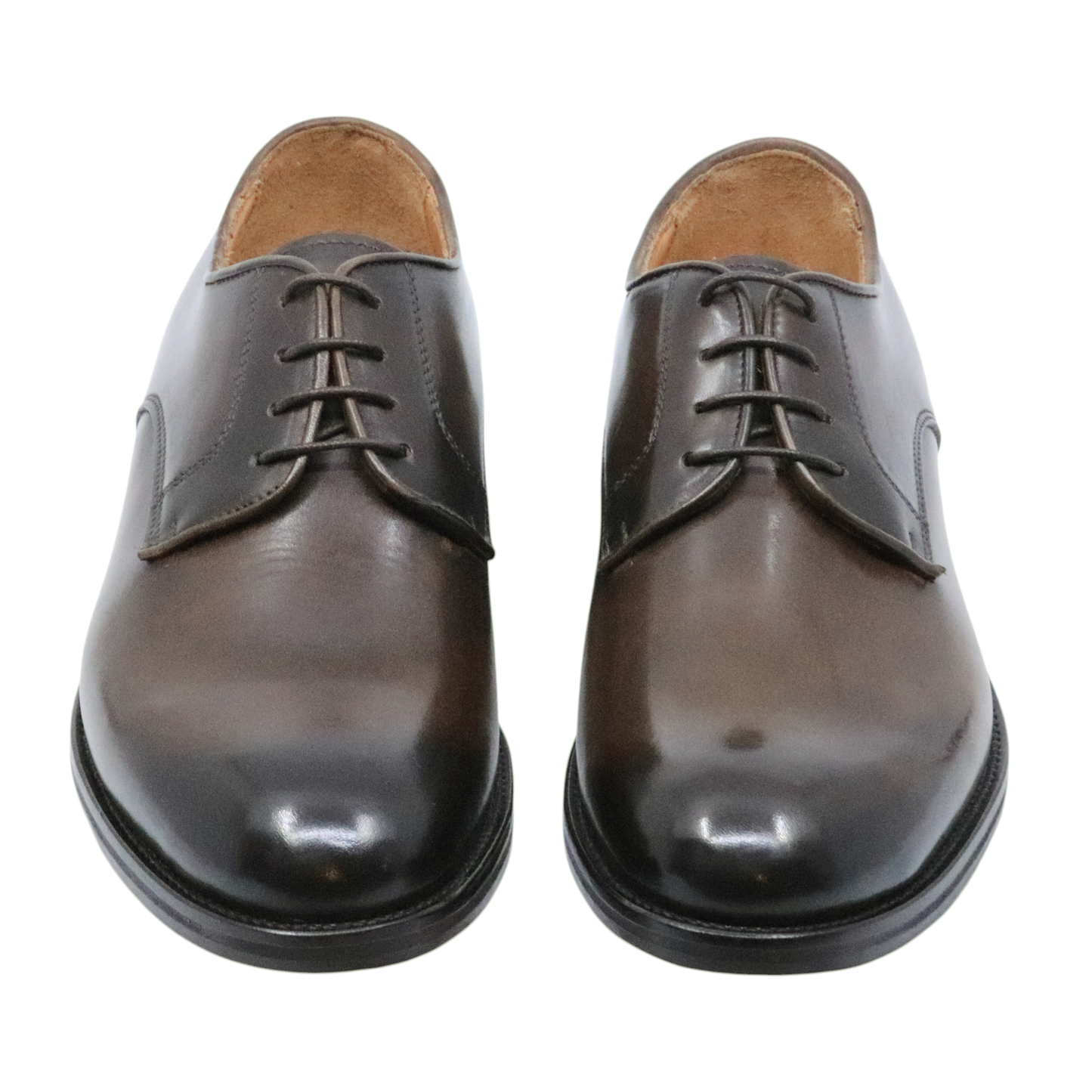 scarpa derby uomo in pelle marrone 901CRUSTSUDAN CRISPINIANO