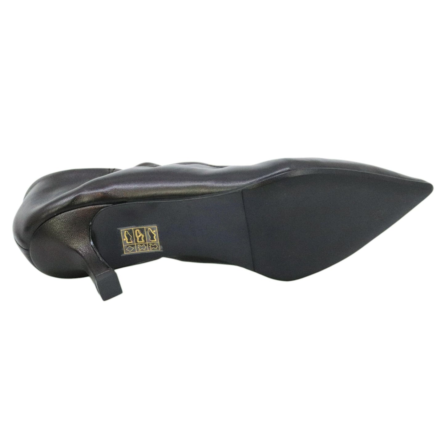 Fabio Rusconi I-2757 décolleté donna pelle nera 