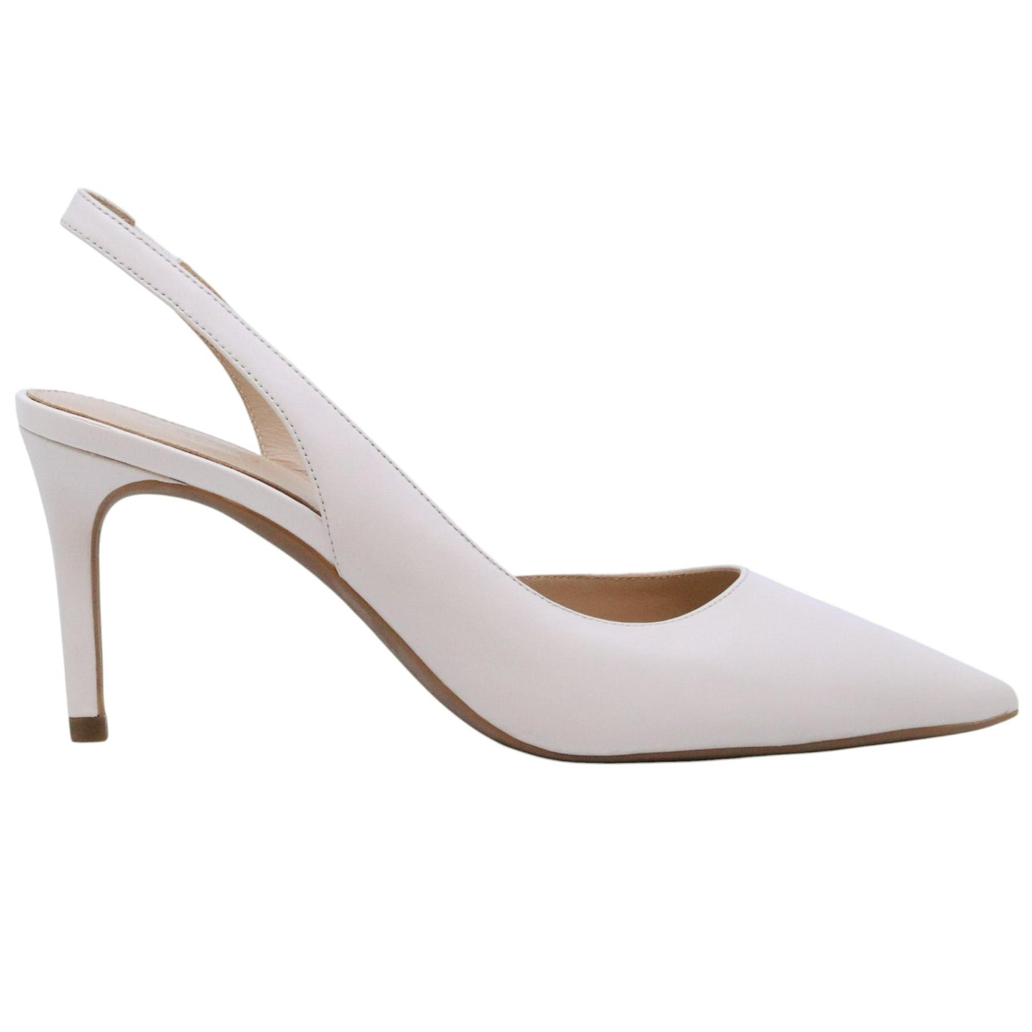 Michael Kors Alina Flex Sling Pump slingback donna in pelle crema 