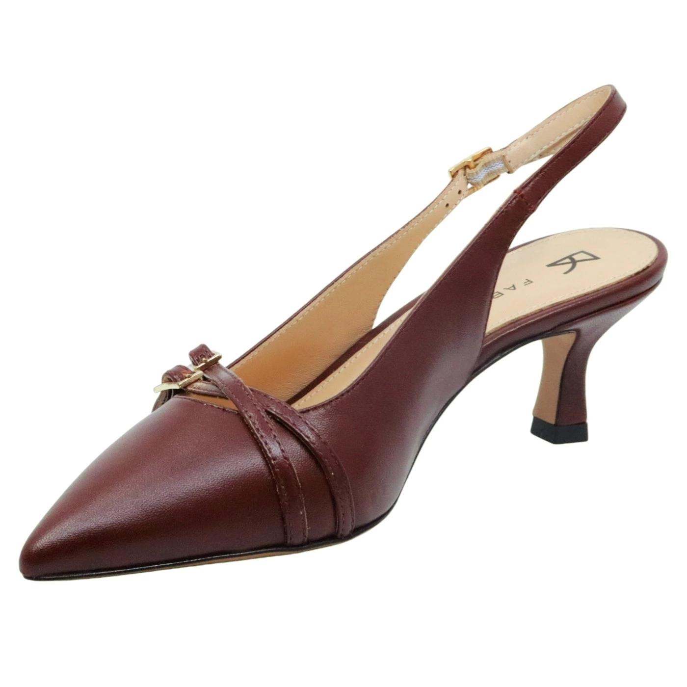 Slingback Fabio Rusconi 2565 donna in pelle 