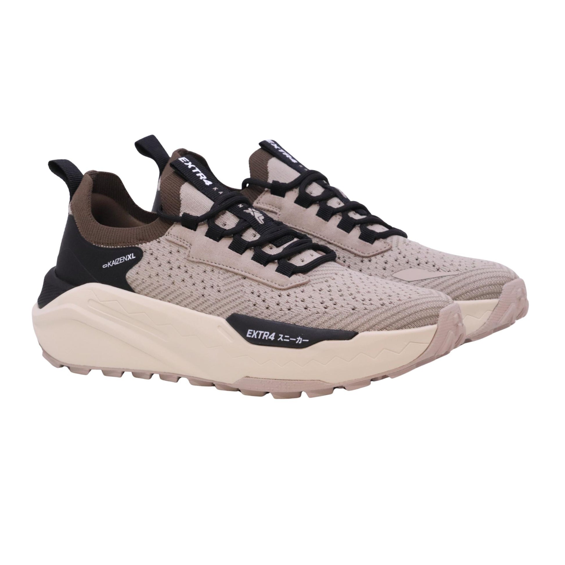 Extr4 Kaizen XL 2.02 sneaker uomo color corda in tessuto tecnico traspirante 