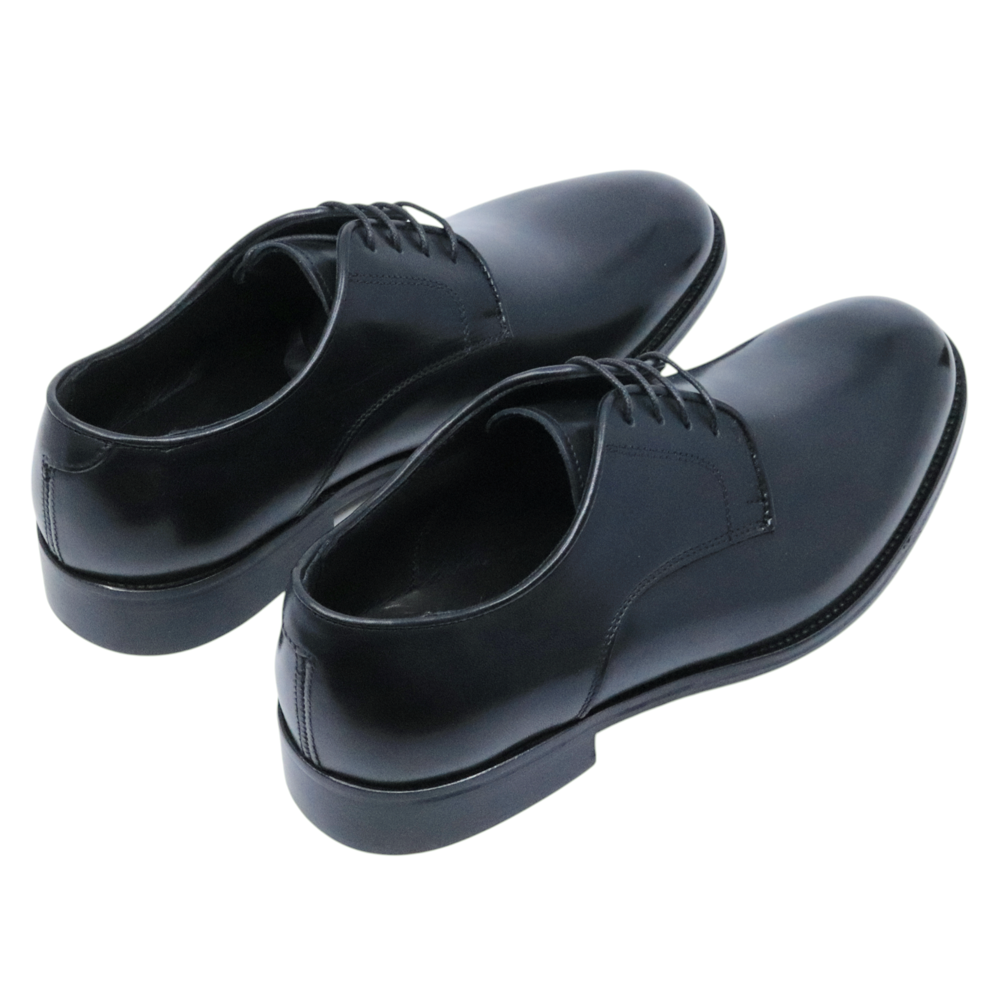 Scarpa Derby uomo in pelle nera 901CRUSTNERO CRISPINIANO