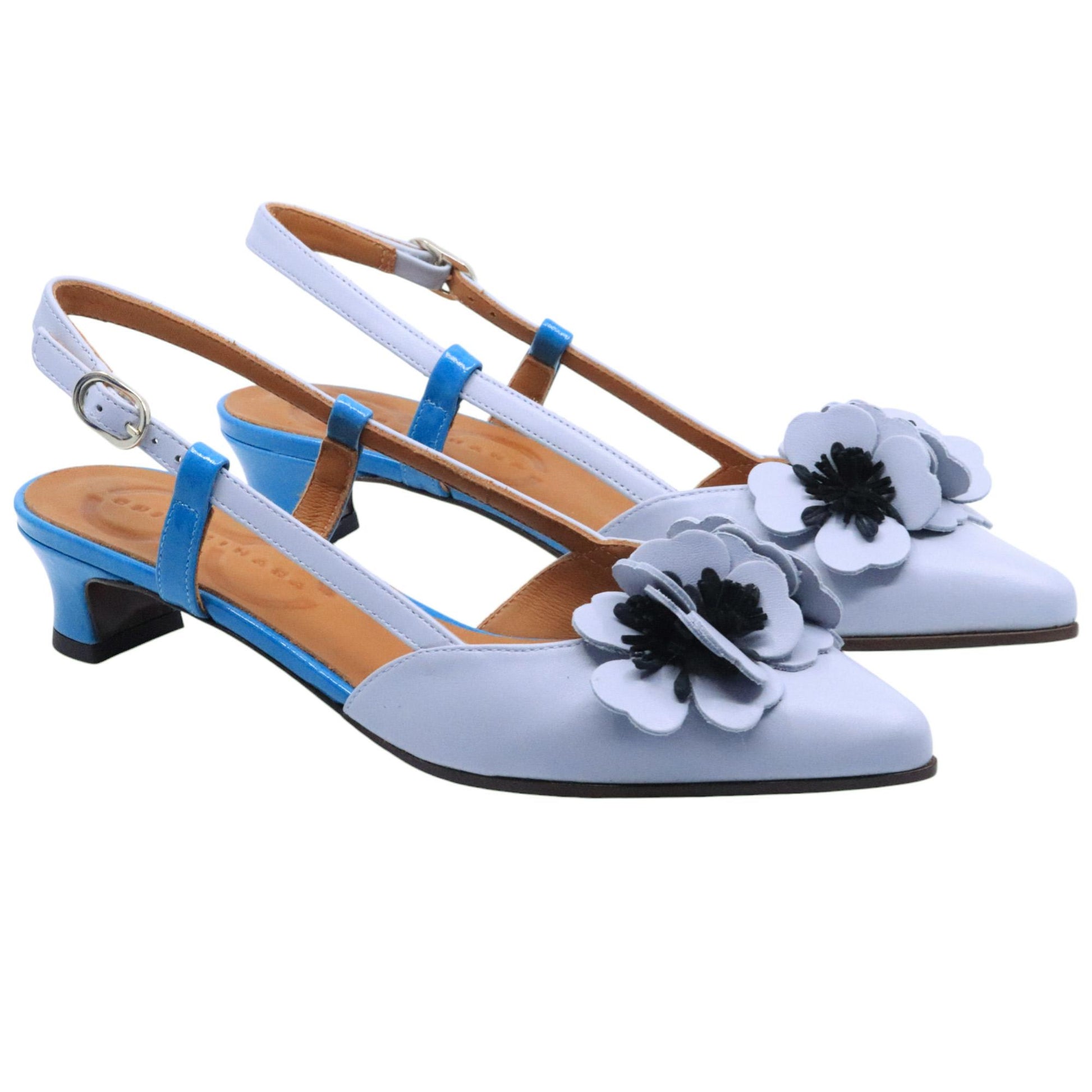 Chie Mihara Hazel slingback donna in pelle lilla 