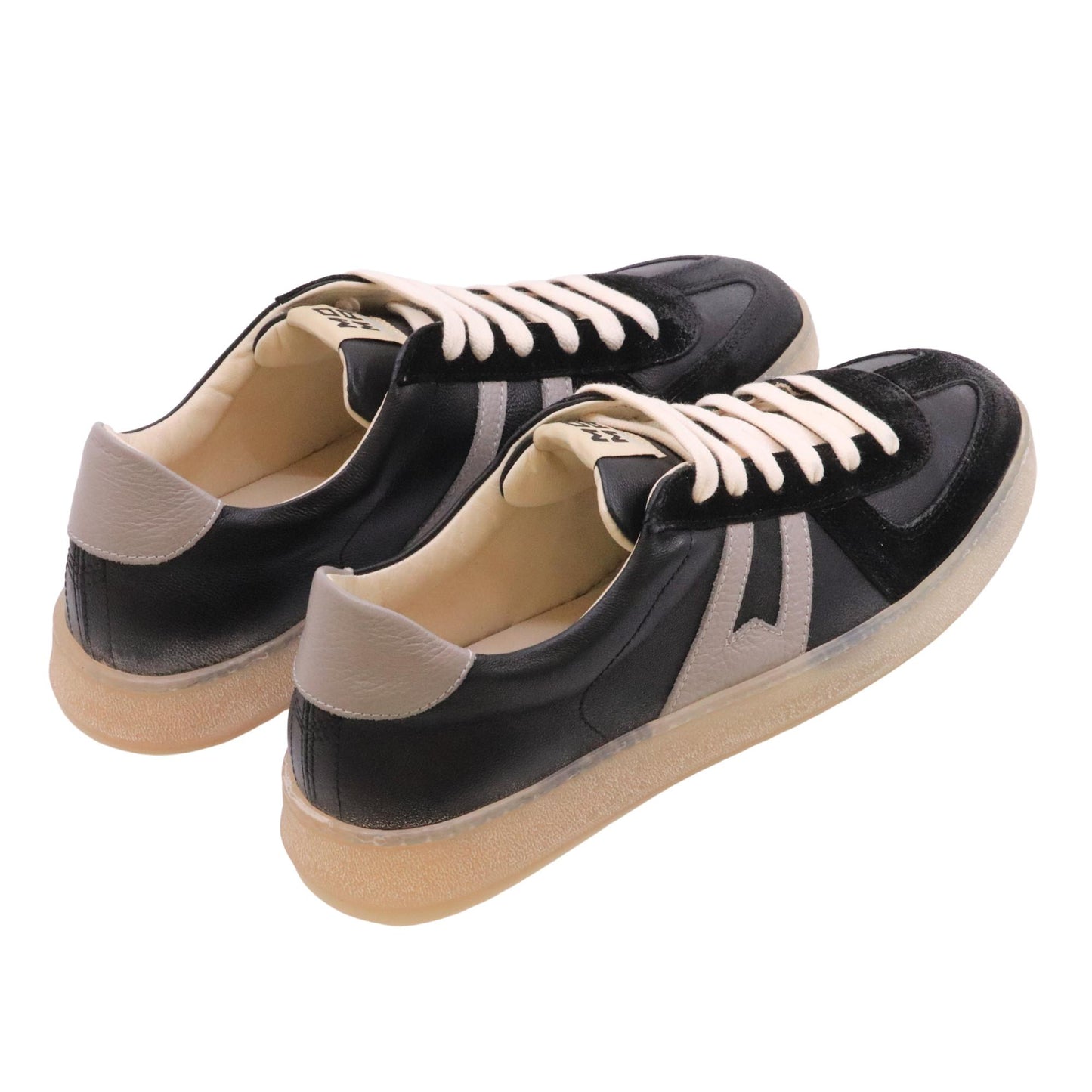 Moma 10601A sneaker uomo in pelle nera 10601AVAR4NEROGRIGIO MOMA