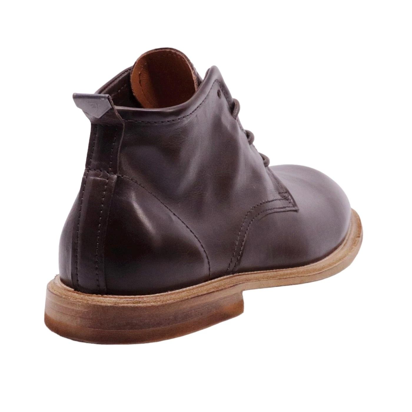 AS98 Arte U97204 stivaletto allacciato uomo in pelle marrone 