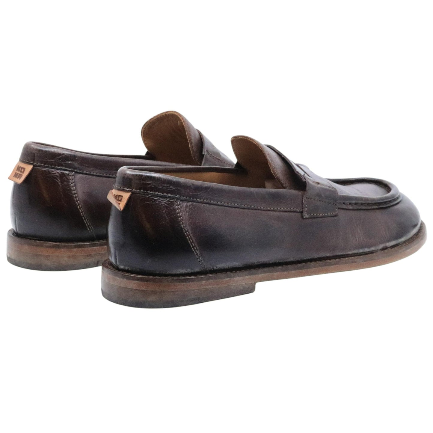 Mocassino uomo Moma 15502E in pelle marrone 