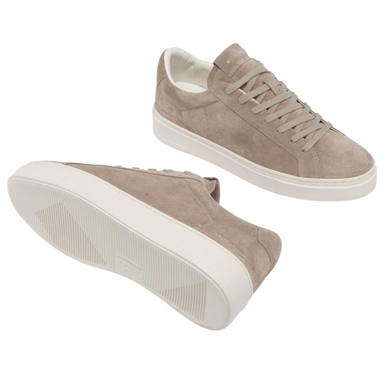 Crime London Extralight 15802 sneaker uomo in camoscio tortora 