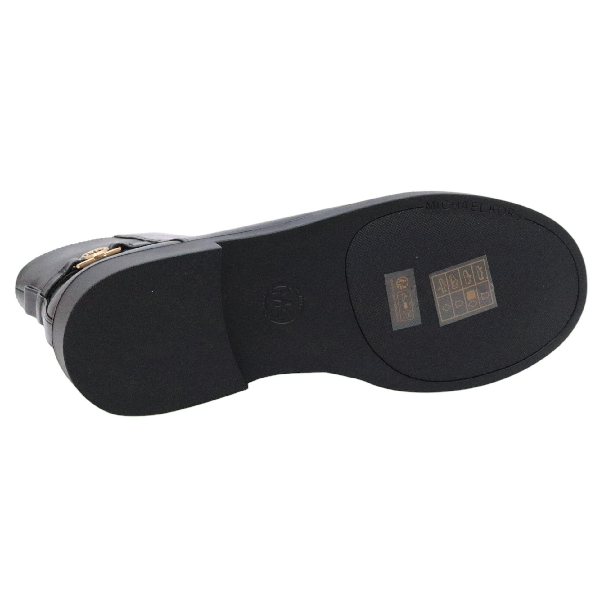 Michael Kors Mandy Bootie stivaletto donna in pelle nera 