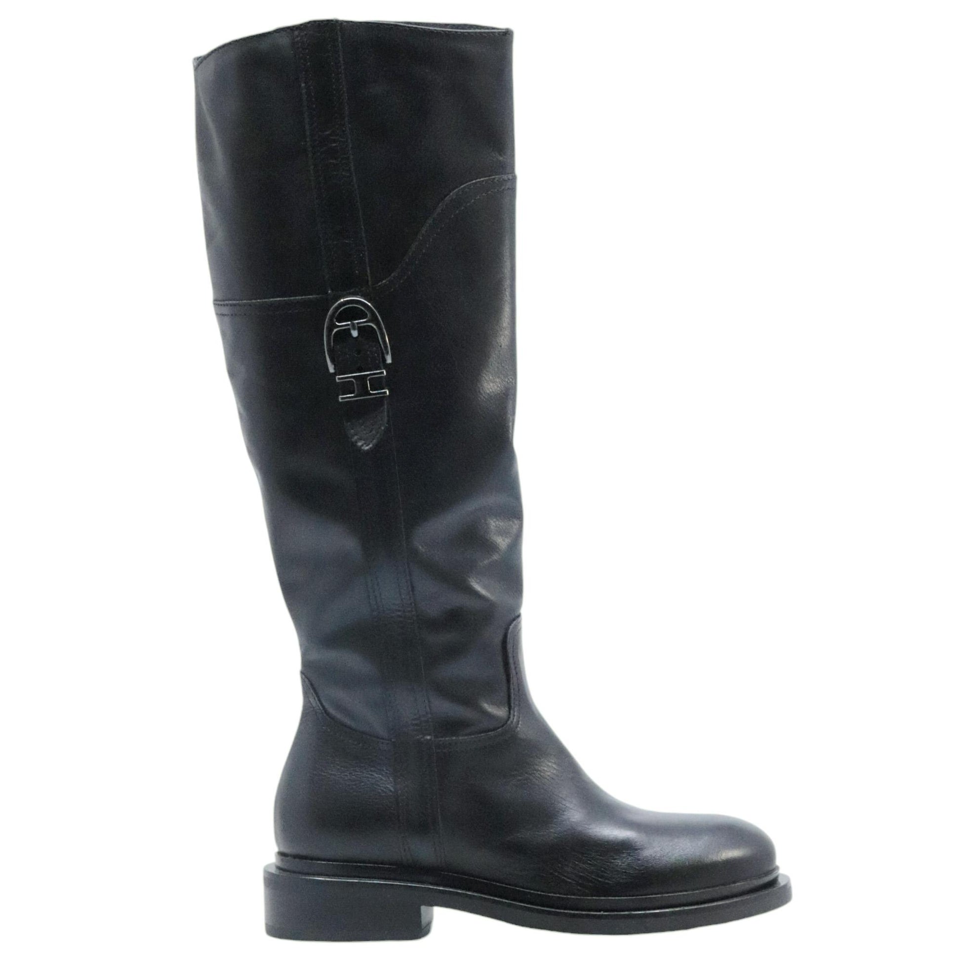 Stivale Mjus L58304 da donna in pelle nera 