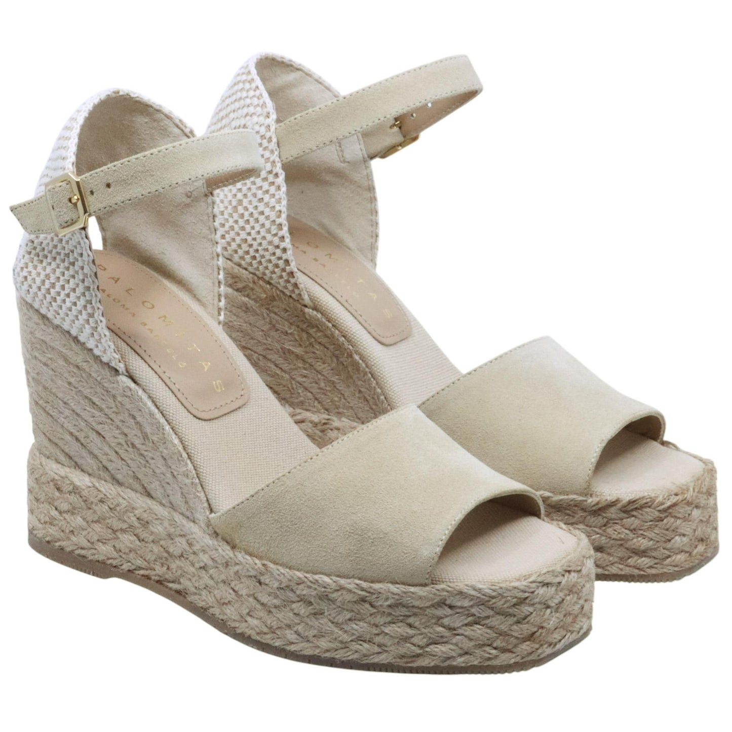 Sandalo zeppa Palomitas Fiena 27 3501 camoscio sabbia 