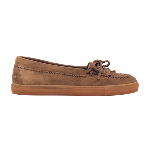 Copenhagen Studios CPH365 mocassino donna in camoscio brown 