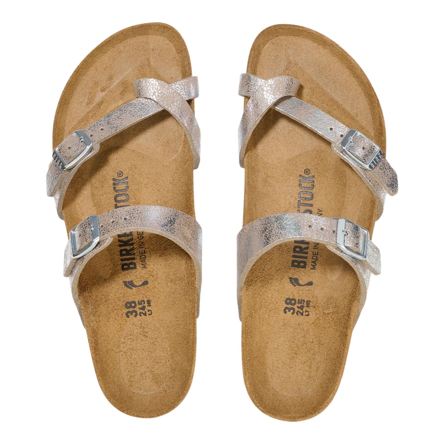 argento metallico MAYARI-SYN-WASMETSILVSILVER BIRKENSTOCK