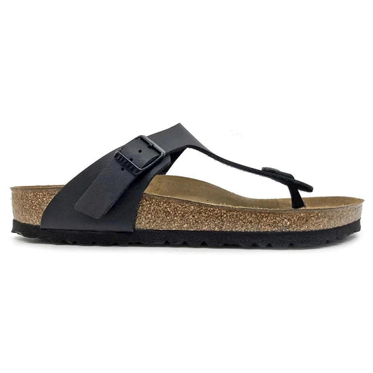 Birkenstock Gizeh Birko-Flor Black sandalo infradito Regular Fit 
