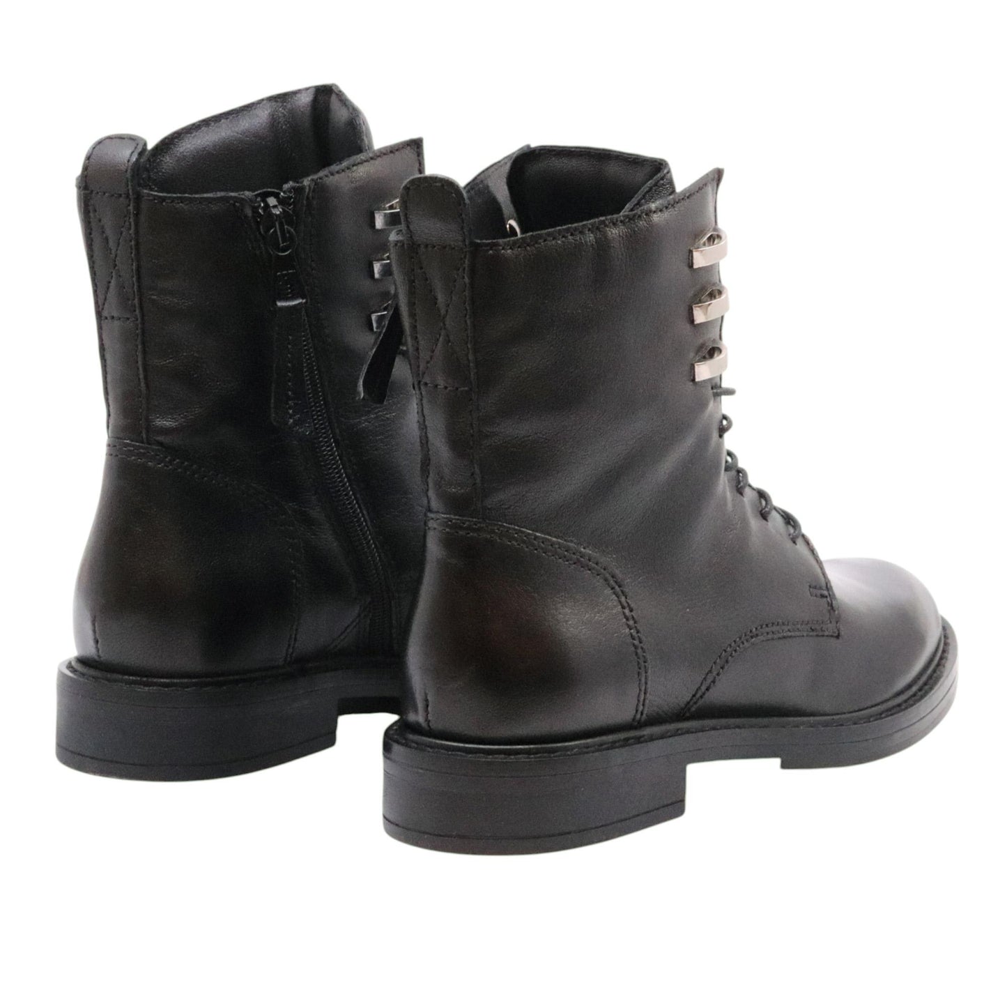 MJUS T81208 Fiammetta stivaletto donna in pelle nera 